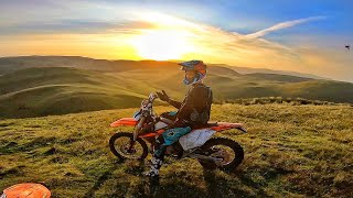 Dirt Bike Ride From Heaven  Enduro [upl. by Nivlad]