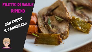 Filetto di maiale ripieno al forno  CUCINIAMO CON LA FRANCY [upl. by Yi]