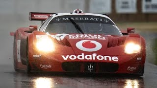 Maserati MC12 GT1 Sound  Warm Up Accelerations Fly Bys amp More  Goodwood Festival Of Speed 2024 [upl. by Otrebmal302]