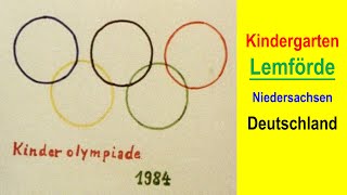 Olympische Sommerspiele 1984 im Kindergarten  Lemförde 38 Niedersachsen Deutschland [upl. by Modie858]