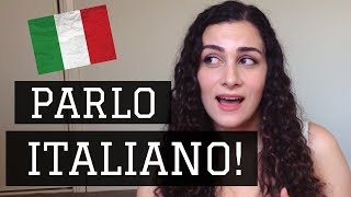 Ragazza canadese parla italiano  Come ho imparato litaliano ENG SUB [upl. by Hazlip430]