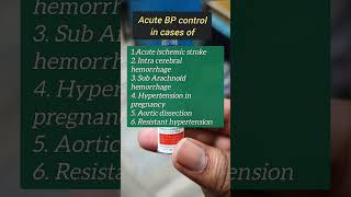 Labetalol  Antihypertensive  BP Control in hindi medical bp short [upl. by Ariana]