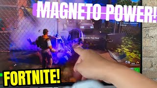 3 Main Ways to Use NEW Magneto Power Gloves on Fortnite [upl. by Latona]