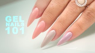 Sculpting Gel Nails  Step by Step Tutorial [upl. by Keelby]