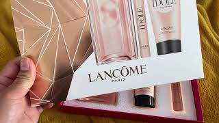 Lancome IDOLE PERFUME  unboxing fragrance [upl. by Kaete]