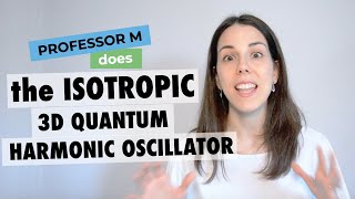 3D isotropic quantum harmonic oscillator power series solution [upl. by Nnoryt500]