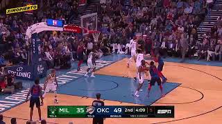 Milwaukee Bucks vs OKC Thunder  Full Game Highlights  January 27 2019  201819 NBA Season [upl. by Sanfred677]