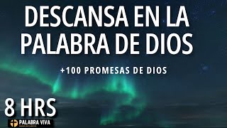 Descansa en Dios y sus promesas  Recibe paz y fe  pantalla oscura  música relajante  8 HRS [upl. by Longfellow]