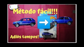 Cómo quitar tampos de Hot Wheels para custom  Mrnavi [upl. by Nyrat133]