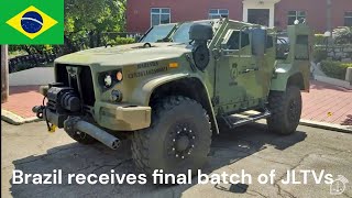 Brazil receives final batch of JLTVs [upl. by Elberta]