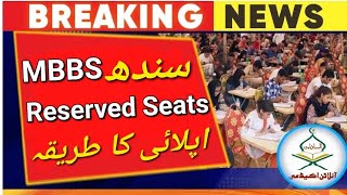 SMBBMU lyari karachi MBBS reserved seats interior sindhDUHSLUMHS MBBSBDS final merit list 2023 [upl. by Jodee]