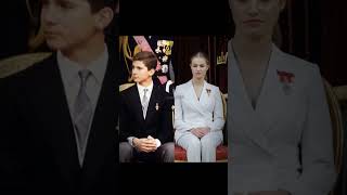 princess leonor and prince filipe sumpah konstitusi dan penyerahan orde [upl. by Il]