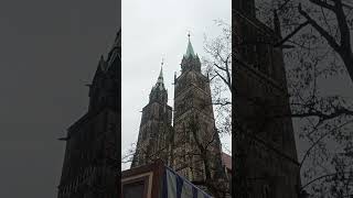 Lorenzkirche Nürnberg Mittagsgeläut [upl. by Oisor849]