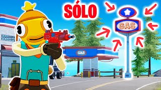 SÓLO LOOT GASOLINERAS en Fortnite Battle Royale IMPOSIBLE x1000 [upl. by Elfreda]