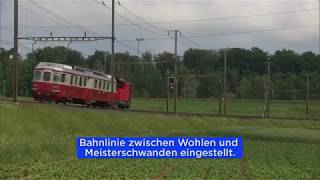 20 Todestag der Wohlen  Meisterschwanden Bahn WM [upl. by Namaj]