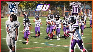 🔥Norcross vs Duluth Wildcats 9u🔥 Football Showdown 🔥 [upl. by Anirdnajela]