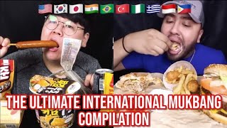 the ULTIMATE international mukbang compilation [upl. by Essirehs548]