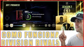 Como funciona DIVISION RIVALS en FIFA 22 [upl. by Clarine]