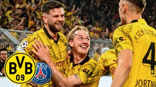 Borussia Dortmund 10 Paris St Germain  All Goals amp Highlights  UEFA Champions League [upl. by Nate]