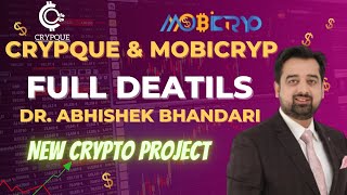 Crypque amp Mobicryp A to Z Profile Plan Explain by DrAbhishek BhandariCoFounder crypto mlmplan [upl. by Ahcsatan542]