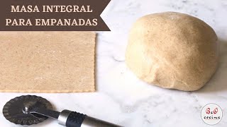 Masa de EMPANADA INTEGRAL ¡En pocos minutos ⏱ Recetas económicas beococina [upl. by Adele]