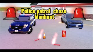 Greenville Roblox A police Patrol Manhunt CURFEW UPDATE ROLEPLAY [upl. by Aimekahs490]