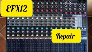 Soundcraft EFX12 Audio mixer Repair ElectricMallu [upl. by Adehsar]