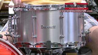 Dunnett Titanium Snare Drum  8x14 [upl. by Lalla480]