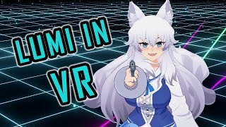 Wolf Girl VTuber Explores Virtual World 💙🐺 [upl. by Eibor]