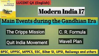 The Cripps Mission  Quit India Movement  CR Formula  Wavell Plan  Lucent GK [upl. by Guarino483]