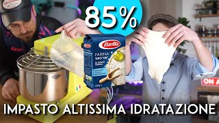 Come impastare ad ALTA IDRATAZIONE con un impastatrice  grilletta monovelocità [upl. by Atat146]