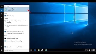 How to find classic Internet Explorer on Windows 10 [upl. by Dryden]