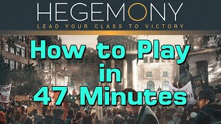 How to Play Hegemony Lead Your Class to Victory [upl. by Aubert]