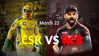 CSK VS RCB 💛♥️🥶🧨MARCH 22 IPL WHATS APP STATUS VIDEO ipl rcbcskipl2024 ytshortsmsdviratkohli [upl. by Ahsiloc]