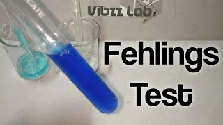 Fehlings Reagent Preparation and test [upl. by Morehouse]