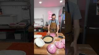 Shaping Beetroot and Sesame Sourdough [upl. by Fayina268]