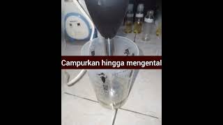 PROSEDUR PEMBUATAN MAYONES DARI BIJI NANGKA DISERTAI DENGAN UJI SAPONIN UJI PH DAN UJI KADAR AIR [upl. by Borreri]