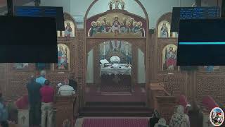 SAINT GEORGE Coptic Church Tampa Wednesday Divine Liturgy Nov 13 2024 [upl. by Atinrev]