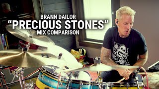 Meinl Cymbals  Brann Dailor  quotPrecious Stonesquot Mix Comparison [upl. by Melc]