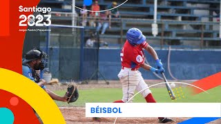 BÉISBOL  VENEZUELA vs BRASIL  Juegos Panamericanos y Parapanamericanos Santiago 2023 [upl. by Garihc172]