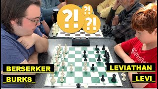 Berserker Burks vs Leviathan Levi Game 1  CAROKANN FANTASY VARIATION [upl. by Ardehs]