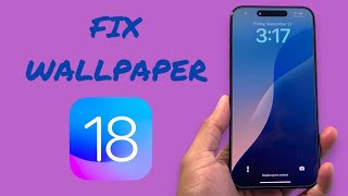 How To Fix Dynamic Wallpaper Not Working on iOS 18 [upl. by Nnalyrehc]