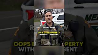 Cops enter property without consent shorts [upl. by Aeikan]