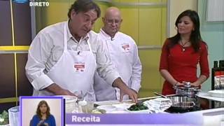 Receita quotPernil assado com arroz de morcelaquot  Praça da Alegria [upl. by Oiromed]