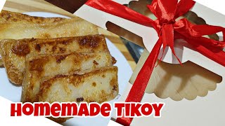 SPECIAL TIKOY RECIPE NIAN GAOglutinous rice flour recipeKAKANIN [upl. by Aridnere]