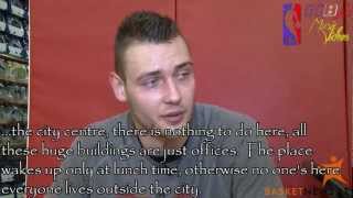 Donatas Motiejūnas Interview 2013 LTEN HD NBAMV [upl. by Recor954]