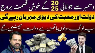 December to July 2025  Top Luckiest zodiac sign  Latest Research  Astrologer Osama Ali khan [upl. by Tnarg374]