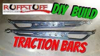 TRACTION BAR BUILD WITH RUFFSTUFF SPECIALTIES KIT PT1 [upl. by Kcirdla165]