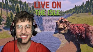 LIVE THE ISLE  CARNOTAURO  SERVER GENESIS theisle dinossauros [upl. by Oht]