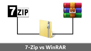 7Zip vs WinRAR  Comparison with Examples UrduHindi [upl. by Arlena]